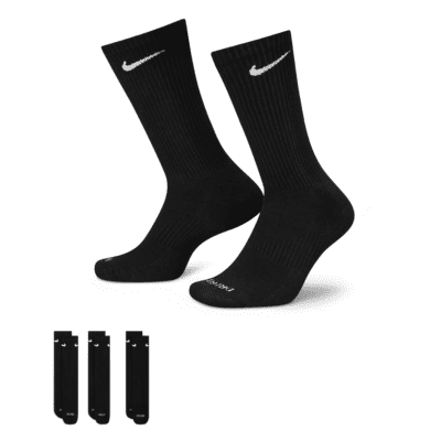 Nike Everyday Plus Cushioned Training Crew Socks (3 Pairs